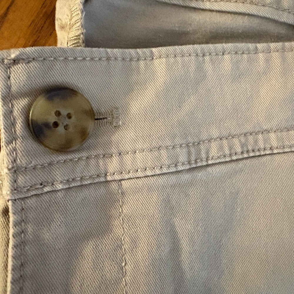 Old Navy Women’s Plus Size Khaki Bootcut Rolled Oats Pants. SZ 18 Short. NWT. - Picture 2 of 12